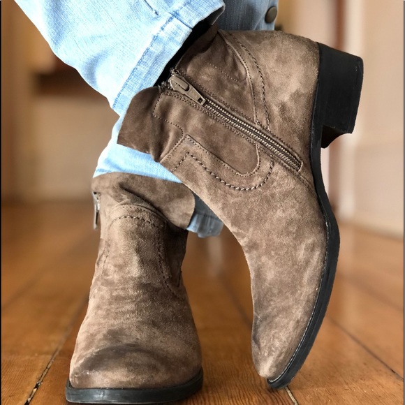 ♥️PAUL GREEN BOSTON BOOTIES BROWN ♥️ - Picture 10 of 15